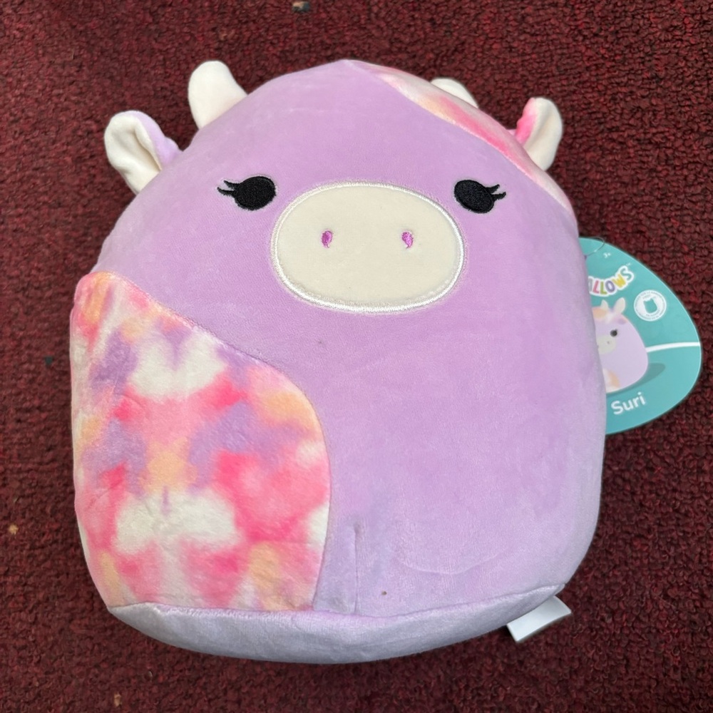 Squishmallows Suri the Sunset Cow 8” Stuffed Plush